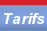 Tarifs